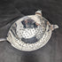 1917 British Antique Sterling Silver Tea Strainer
